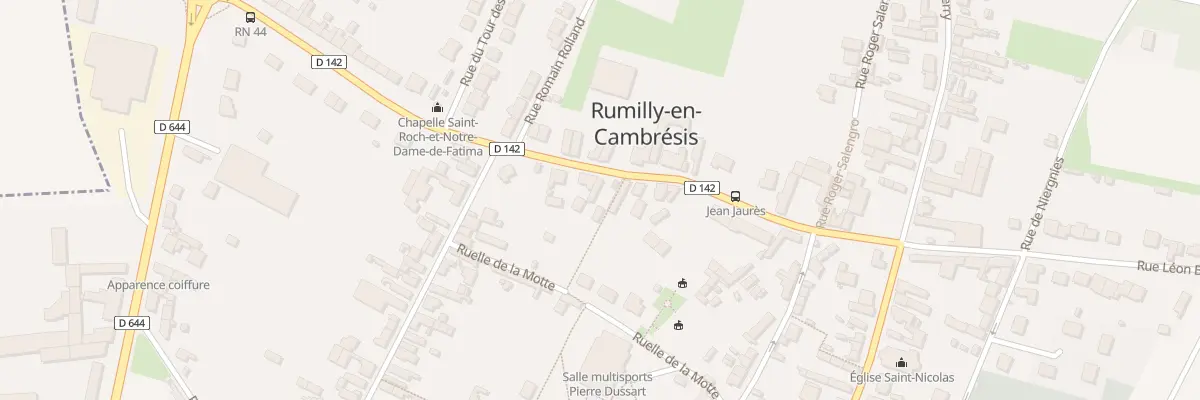 Plan du 223 Rue Jean Jaurès à Rumilly-en-Cambrésis