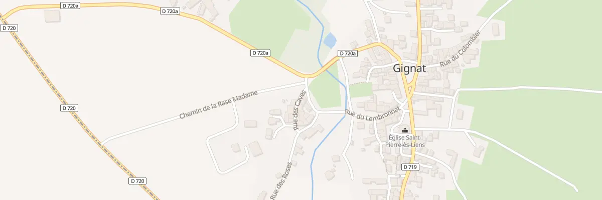 Plan du 9 Rue du Lembronnet à Gignat