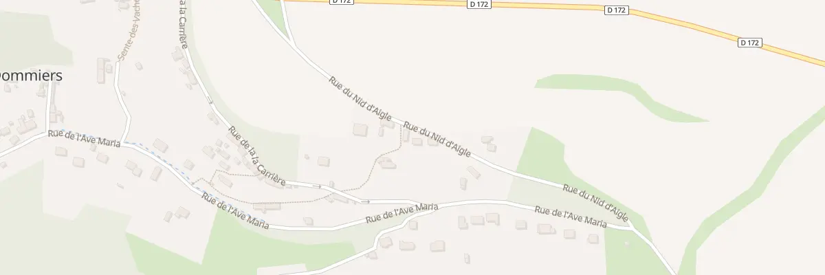 Plan du 24 Rue du Nid d’Aigle à Dommiers