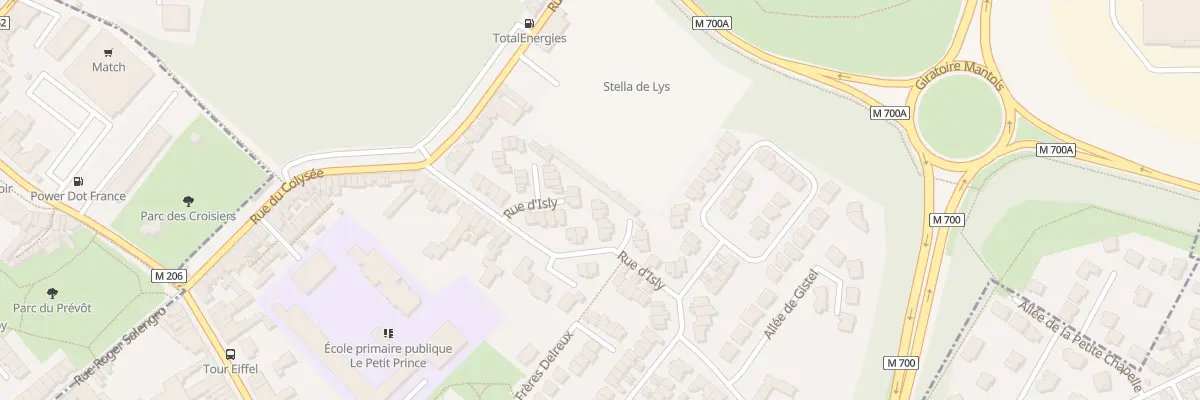 Plan du 53 Rue d’Isly à Lys-lez-Lannoy