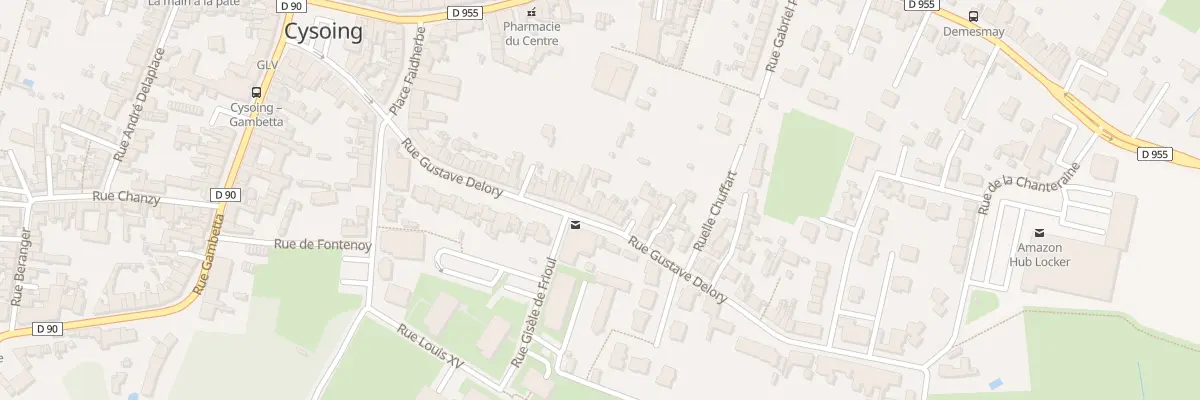 Plan du 159 Rue Gustave Delory à Cysoing