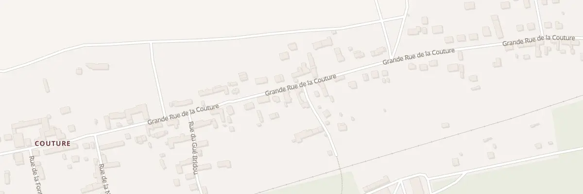 Plan du 53 Grande Rue de Couture aux Ormes-sur-Voulzie
