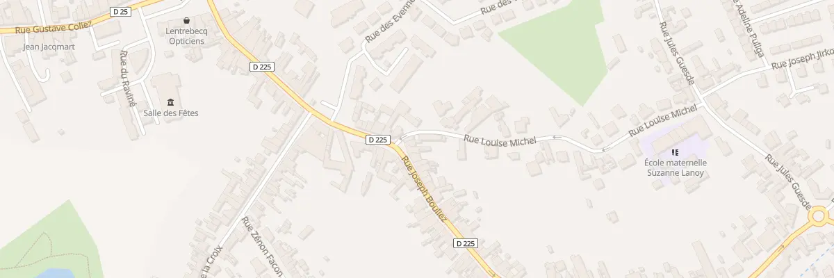 Plan du 45 Rue Joseph Bouliez à Pecquencourt