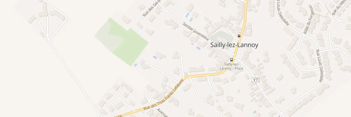 Plan du 14 Rue des Trois Frères Lefebvre à Sailly-lez-Lannoy