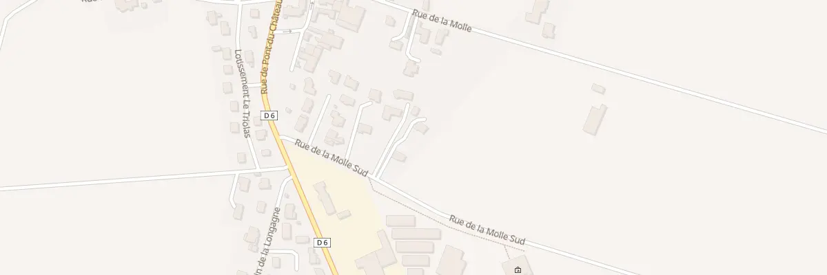 Plan du 17 Rue de la Molle Sud à Lussat