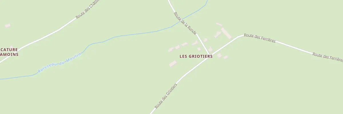 Plan du 77 Le Griotier à Tresnay
