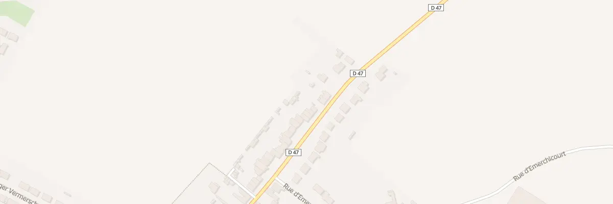 Plan du 175 Rue Pierre Bochu à Monchecourt