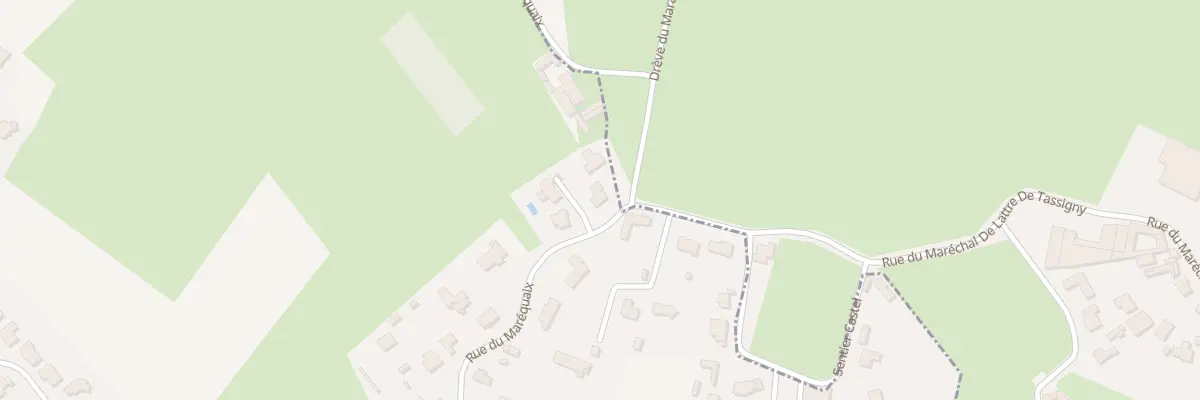 Plan du 61 Rue du Marequaix à Chéreng
