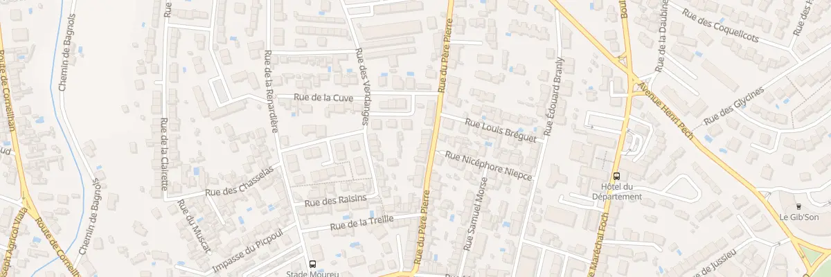 Plan du 35 Rue du Père Pierre à Béziers