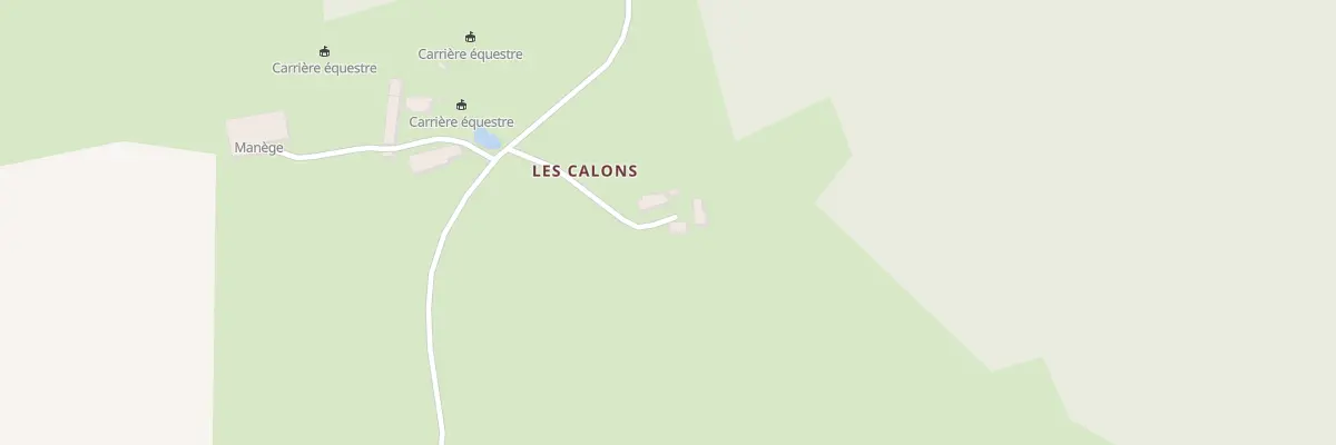 Plan du 260 Maneuvrerie des Calons à Mézilles