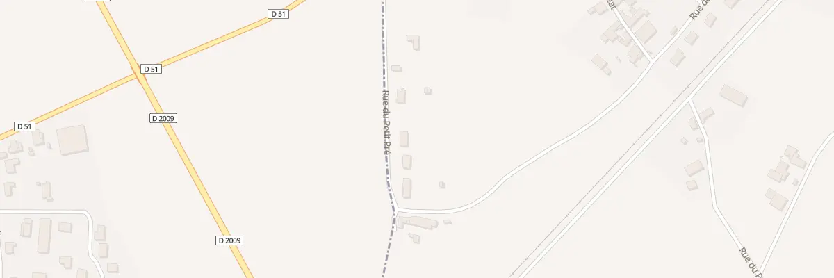 Plan du 5 Rue du Petit Pre à Montpensier