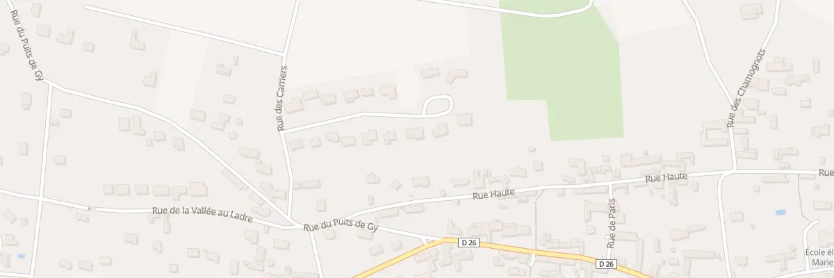 Plan du 12 Rue des Crayolots à Nailly