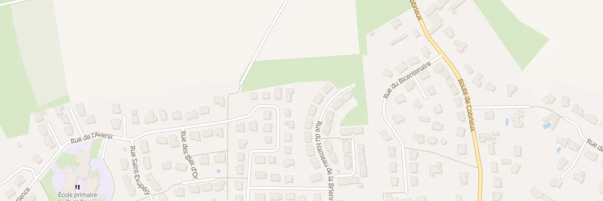 Plan du 227 Rue du Hameau la Brienne à Genech