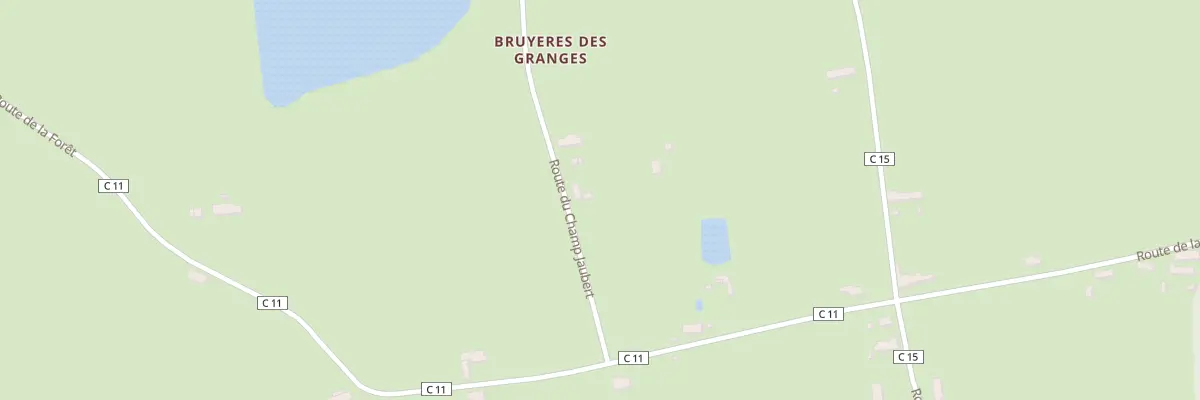 Plan du 891 Rte du Champ Jaubert à Chantenay-Saint-Imbert