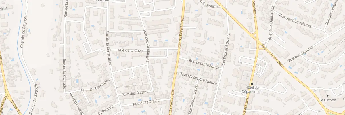 Plan du 41 Rue du Père Pierre à Béziers