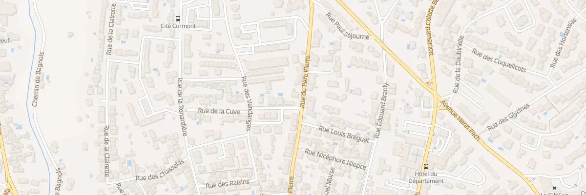Plan du 45 Rue du Père Pierre à Béziers