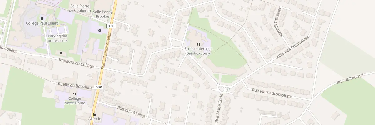Plan du 38 Rue du Général de Gaulle à Cysoing