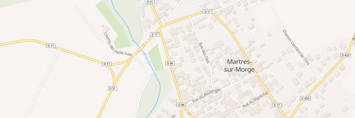 Plan du 14 Rue des Marronniers à Martres-sur-Morge