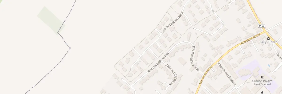 Plan du 39 Rue du Château Neuf à Sailly-lez-Lannoy