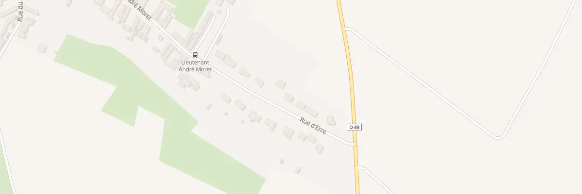 Plan du 8 Rue d’Erre à Blécourt