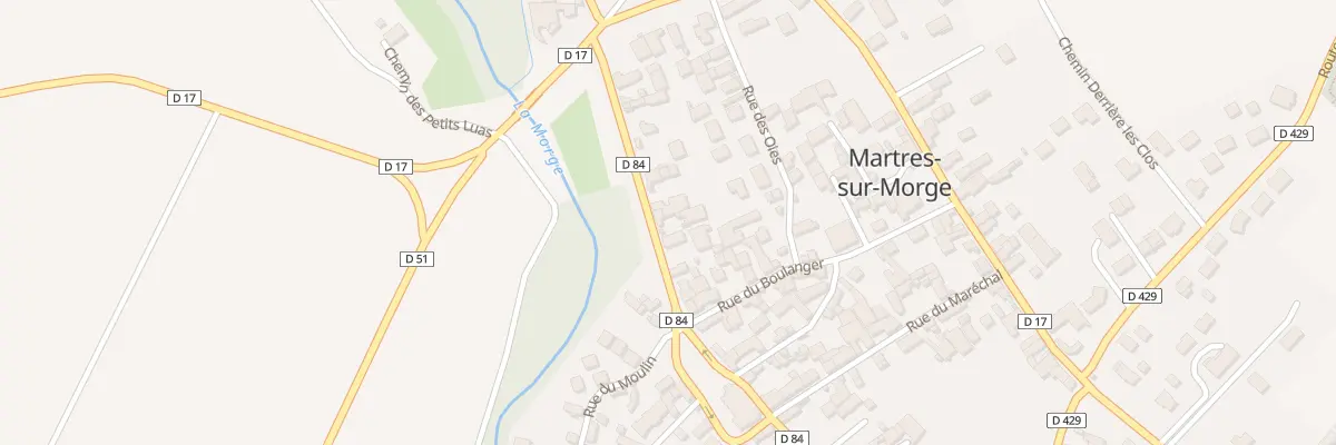 Plan du 10 Rue des Marronniers à Martres-sur-Morge