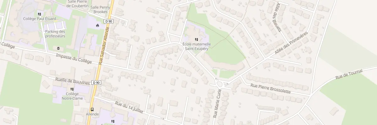 Plan du 52 Rue du Général de Gaulle à Cysoing