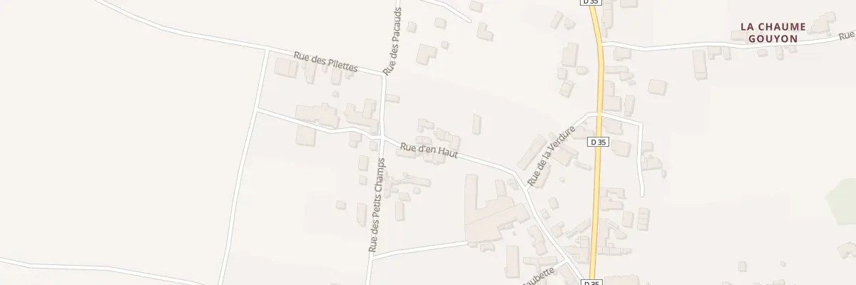 Plan du 24 Rue d’En Haut à Étroussat