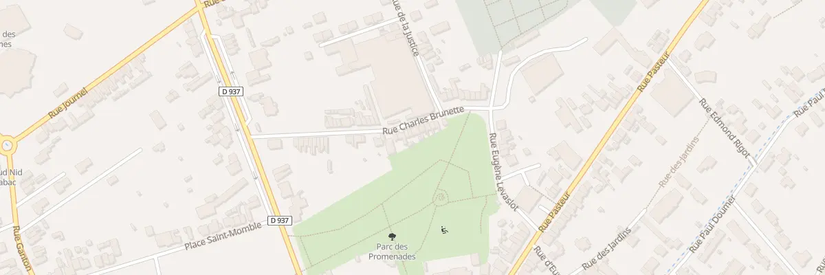Plan du 44 Rue Charles Brunette à Chauny
