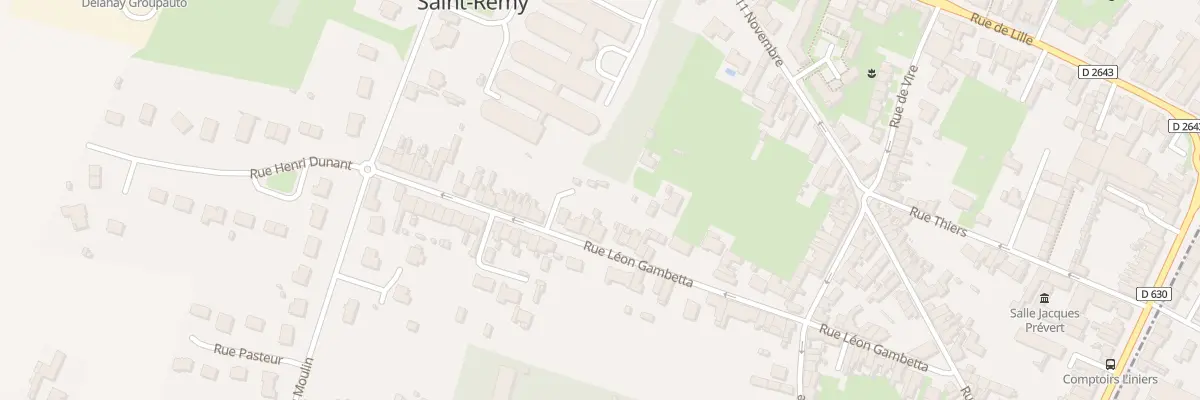 Plan du 48 Rue Gambetta à Neuville-Saint-Rémy