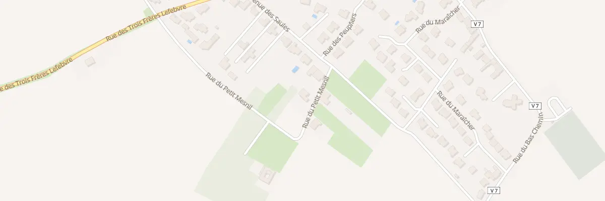 Plan du 2 Rue du Mesnil à Sailly-lez-Lannoy