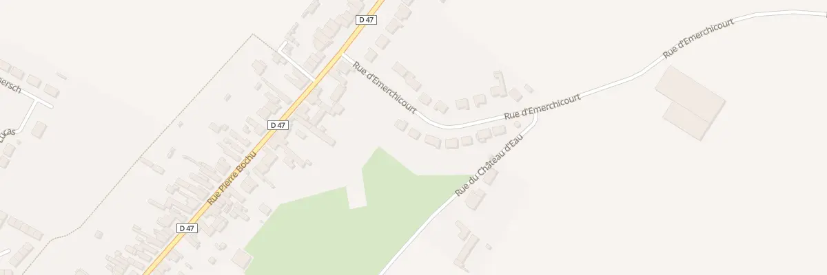 Plan du 4 Rue d’Emerchicourt à Monchecourt