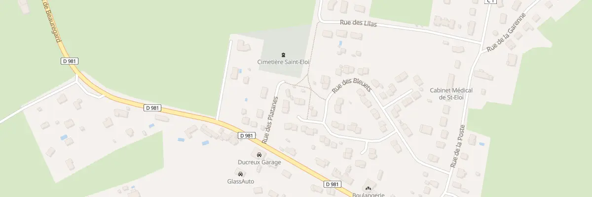 Plan du 53 Imp 2eme Imp des Bleuets à Saint-Éloi