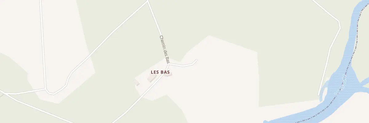 Plan du 1 Che des Bas à Saint-Germain-de-Salles