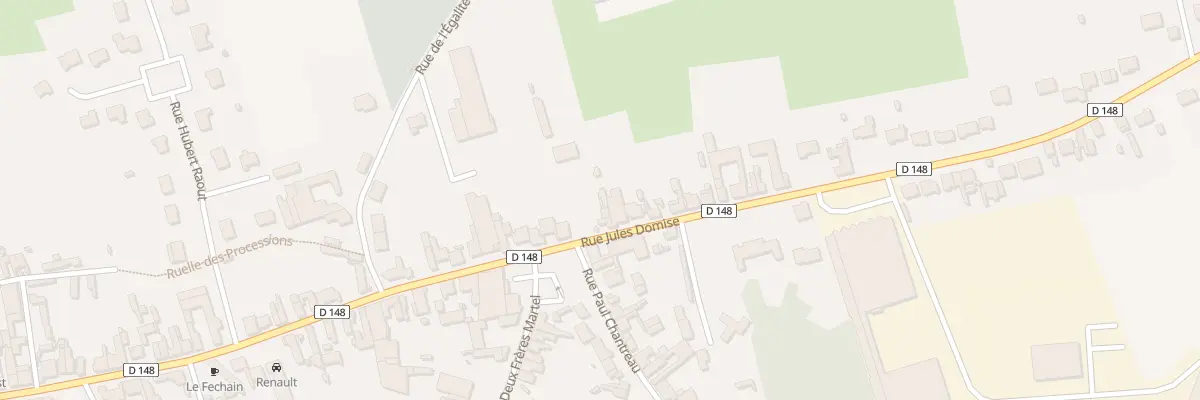 Plan du 5 Rue Jules Domise à Féchain