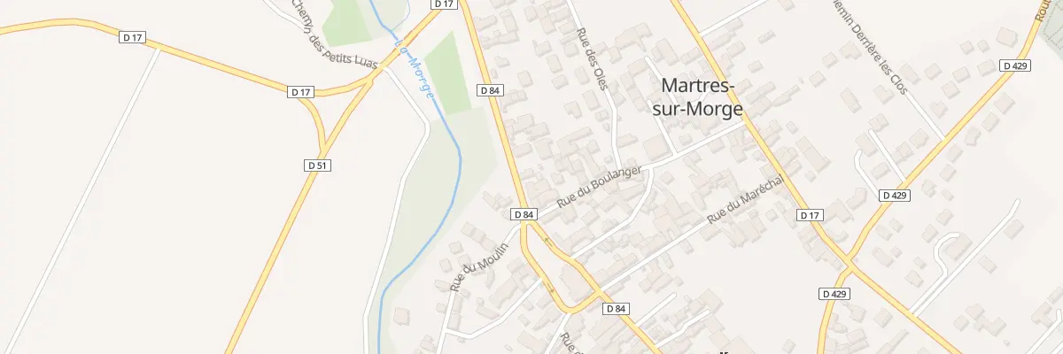 Plan du 6 Rue des Marronniers à Martres-sur-Morge