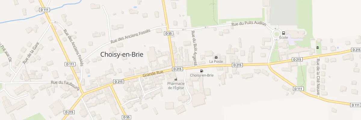 Plan du 37 Grande Rue à Choisy-en-Brie