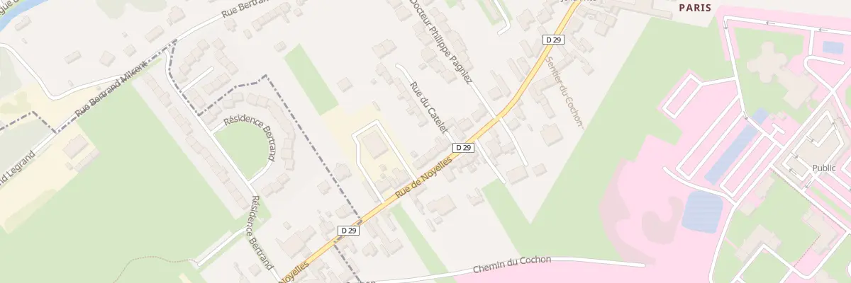 Plan du 720 Rue de Noyelles à Cambrai