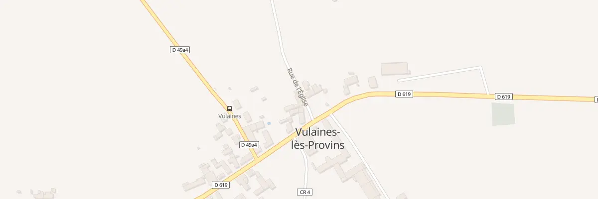 Plan du 6 Rue de l’Eglise à Vulaines-lès-Provins