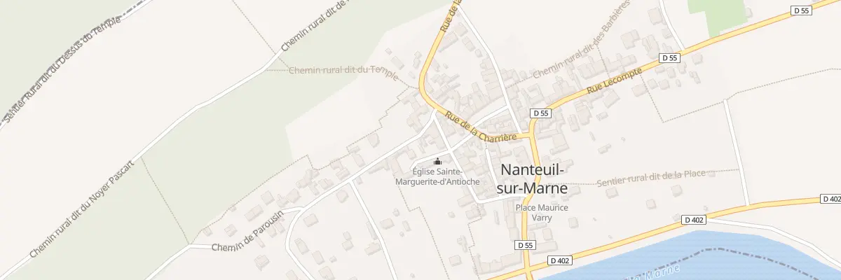 Plan du 1 Rue de Passy à Nanteuil-sur-Marne