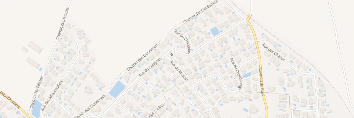 Plan du 8 Rue du Muscat à Magalas