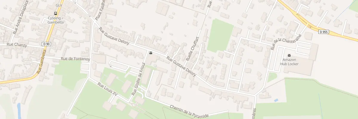 Plan du 217 Rue Gustave Delory à Cysoing