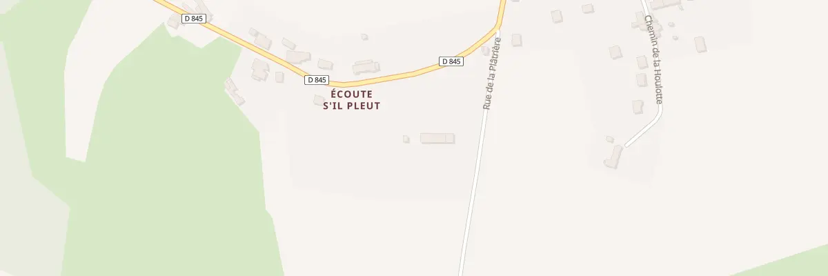 Plan du 1 Rue de la Plâtrière à Marigny-en-Orxois