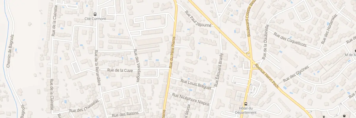 Plan du 34 Rue du Père Pierre à Béziers