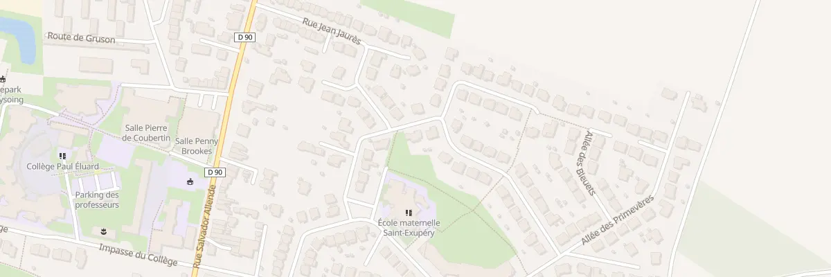 Plan du 491 Rue du Général de Gaulle à Cysoing
