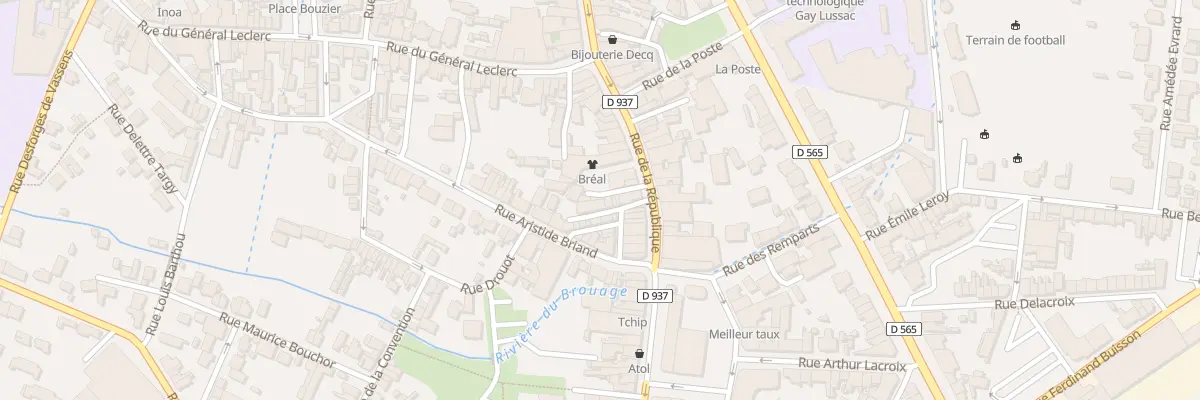 Plan du 7 Imp des Pourcelets à Chauny