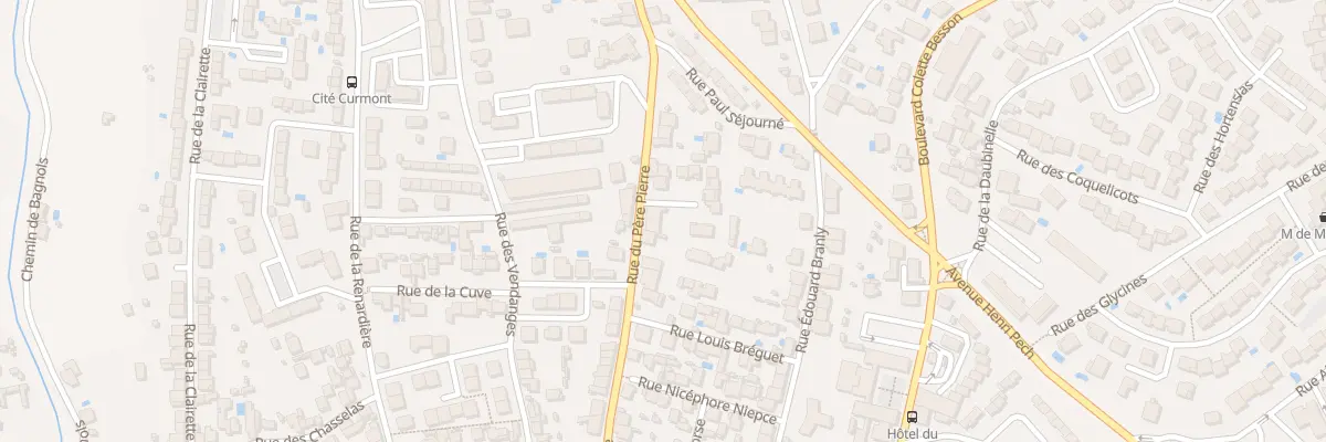 Plan du 36 Rue du Père Pierre à Béziers