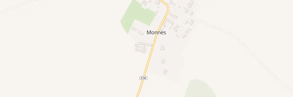 Plan du 25 Rue Principale à Monnes