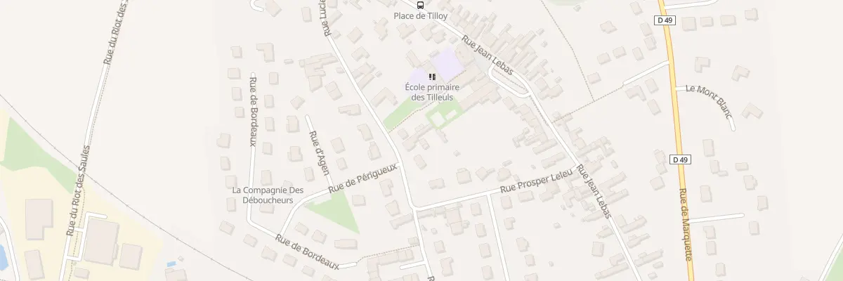 Plan du 23 Rue Lucien Leveaux à Tilloy-lez-Cambrai