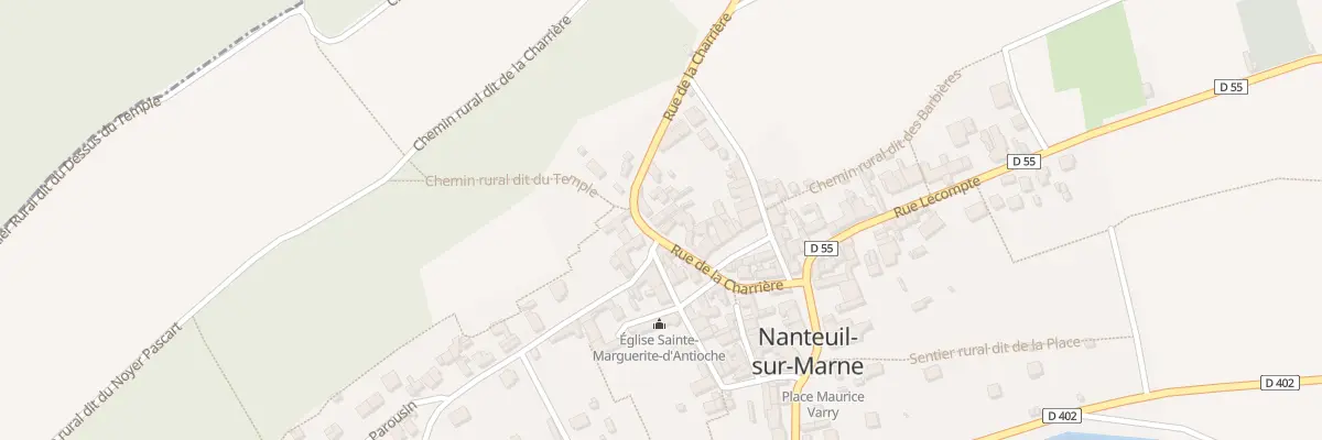 Plan du 12B Rue de la Charrière à Nanteuil-sur-Marne