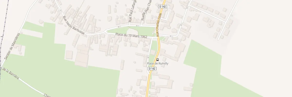 Plan du 50 Rue Pierre Curie à Rumilly-en-Cambrésis